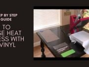 Step by Step Guide To Use Heat Press With Vinyl Vinyl Sidings