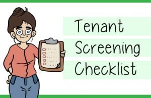 What are the factors that matter most when you do the screening of the tenants? tenant-screening-checklist