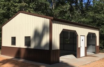 How to Build and Setup a Concrete Foundation for Metal Building Homes, Garages and Carports garages